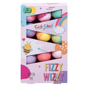 Technic Σετ Δώρου Chit Chat Fizzy Wizzy Bath Fizzers Gift Set, 500g