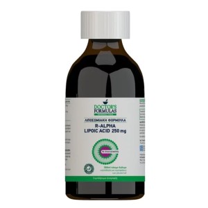 Doctors Formulas R-Alpha Lipoic Acid 250mg Συμπλήρωμα Διατροφής Με Αντιοξειδωτική Δράση, 300ml