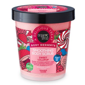Natura Siberica Organic Shop Body Desserts Sweet Lollipop Απολεπιστικό Σώματος Λείανσης, 450ml