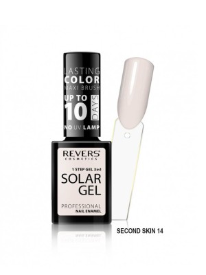 Revers Nail Polish Solar Gel Second Skin Ημιμονιμο Βερνικι N14, 10ml