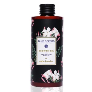 Blue Scents Shower Gel Αφρόλουτρο Σώματος Night Jasmine, 300ml	