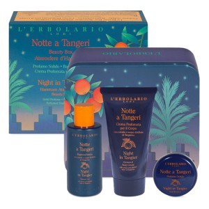  L Erbolario Promo Notte A Tangeri Beauty Box Hammam Atmospheres Σετ Περιποίησης Αφρόλουτρο 50ml & Κρέμα Σώματος 50ml & Άρωμα 15ml, 1σετ