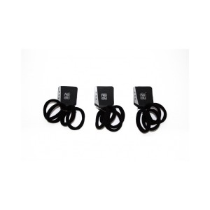 Ro-Ro Accessories Λάστιχα μαλλιών 4cm, 4τμχ