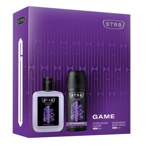 STR8 Game Promo After Shave Λοσιόν 100ml & Αποσμητικό Σπρέι 150ml, 1σετ