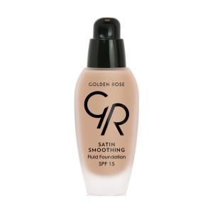 Golden Rose Satin Smoothing Fluid Foundation 34 SPF15, 34ml