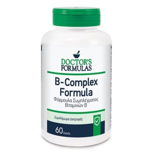 Doctors Formulas B Complex Σύμπλεγμα Βιταμινών Β, 60 Δισκία