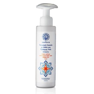 Garden Tonic Lotion Aloe Vera Green Tea Τονωτική λοσιόν με Αλόη & Πράσινο Tσάι, 150ml