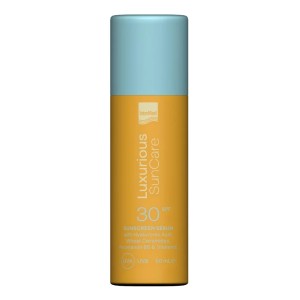 InterMed Luxurious Sun Care Sunscreen Face Serum SPF30 Αντηλιακός Ορός με Υαλουρονικό Οξύ, 50ml