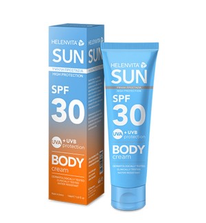 Helenvita Sun Body Cream Spf30 Αντηλιακό Σώματος, 150ml