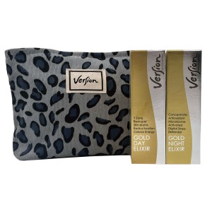Version Derma Limited Edition Gold Day Elixir 50ml + Gold Night Elixir 50ml + Δ΄ωρο Τσαντάκι, 1σετ