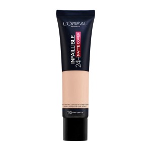 Loreal Infaillible 24H Matte Cover Foundation Ματ Κάλυψη 110 Rose Vanilla, 30ml
