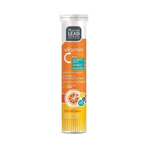 Pharmalead Vitamin C 1500mg Plus Συμπλήρωμα Διατροφής με Βιταμίνες C , D3 , K1 και Ψευδάργυρο για την Ενίσχυση του Ανοσοποιητικού Συστήματος με Γεύση Πορτοκάλι 20 Αναβράζοντα Δισκία