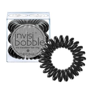 Invisibobble Original True Black Λαστιχάκια Μαλλιών, 3τμχ