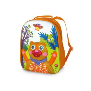 Oops Happy Backpack Μαλακή Τσάντα Πλάτης Happy Backpack Αρκουδάκι