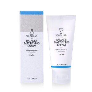 Youth Lab Balance Mattifying Cream Ρυθμιστική Ενυδατική Κρέμα για Λιπαρό Δέρμα με Τάση Ακμής, 50ml