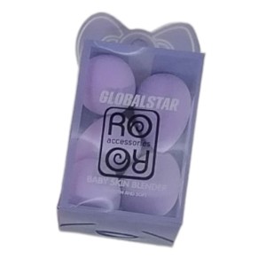 Ro Accessories Baby Skin Blender Σφουγγαράκια Μακιγιαζ ΣετSP219, 5τμχ