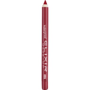 Elixir Make-Up Waterproof Lip Liner Αδιάβροχο Μολύβι Χειλιών, 055 Burgundy