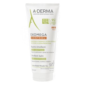 A-Derma Exomega Control Baume Βάλσαμο για το Ξηρό Ατοπικό Δέρμα, 200ml