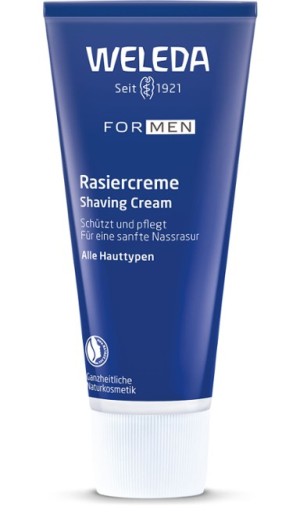 Weleda Shaving Cream Κρέμα Ξυρίσματος, 75ml