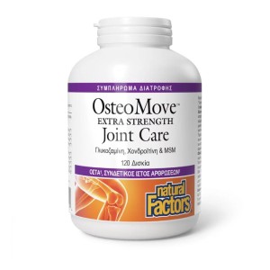 Natural Factors Osteomove Συμπλήρωμα για την Υγεία Αρθρώσεων & Οστών, 120 ταμπλέτες