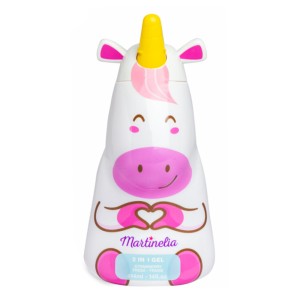 Martinelia Little Unicorn 2in1 Gel Αφρόλουτρο & Σαμπουάν Φράουλα, 414ml
