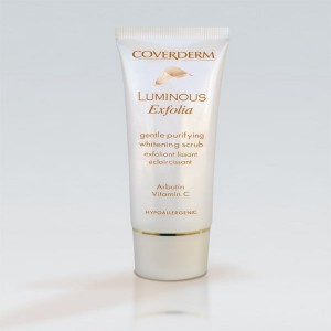 Coverderm Luminous Exfolia Whitening Scrub Προϊόν Απολέπισης, 50ml