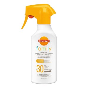 Carroten Family Suncare Αντηλιακό Γαλάκτωμα Προσώπου & Σώματος SPF30, 270ml