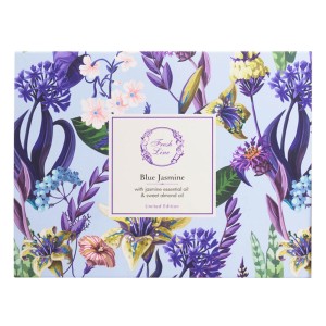 Fresh Line Limited Edition Blue Jasmine Σετ Περιποίησης Σώματος με Αφρόλουτρο 200ml, Γαλάκτωμα Σώματος 200ml και Αρωματικό Νερό Σώματος 150ml, 1σετ