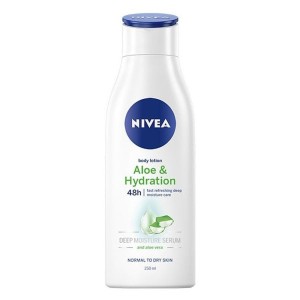 Nivea Body Aloe Hydration Lotion Ενυδάτωσης Σώματος που Διαρκεί 48 Ώρες με Aloe Vera, 250ml