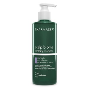Pharmasept Scalp Biome Soothing Shampoo Σαμπουάν με Πρεβιοτικά για Ευαίσθητο Τριχωτό, 400ml