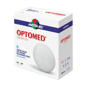 Master-Aid Optomed Simplex Οφθαλμικά Επιθέματα, 6τμχ