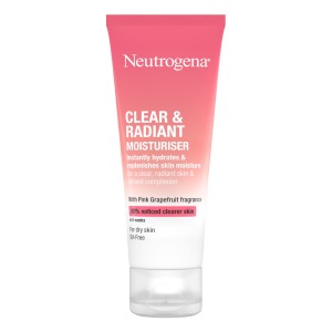 Neutrogena® Clear & Radiant Ενυδατική Κρέμα Προσώπου Pink Grapefruit, 50ml