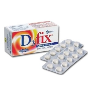 Uni-Pharma D3 Fix Extra 1200 IU, 60δισκία