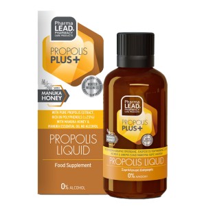 Pharmalead Propolis+ με Πρόπολη & Μέλι για Ενίσχυση της Άμυνας του Οργανισμού, 50ml