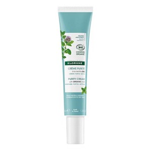Klorane Mint Creme Purete Κρέμα Προσώπου Αποτοξίνωσης για Μικτό/Λιπαρό Δέρμα, 40ml