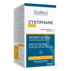 Bailleul Dermatologie Cystiphane Anagen Συμπλήρωμα Διατροφής για Μαλλιά, 90tabs