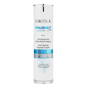 Froika Hyaluronic C Micro Cream Αντιγηραντική Κρέμα Προσώπου Pump, 50ml