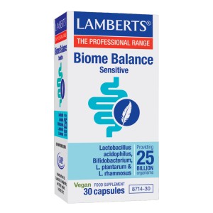 Lamberts Biome Balance Sensitive Συμπλήρωμα με Προβιοτικά, 30 κάψουλες