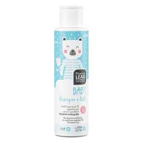PharmaLead Baby Shampoo & Bath με Πρωτεΐνες Γάλακτος & Εκχυλίσματα Φασκόμηλου & Χαμομηλιού, 100ml