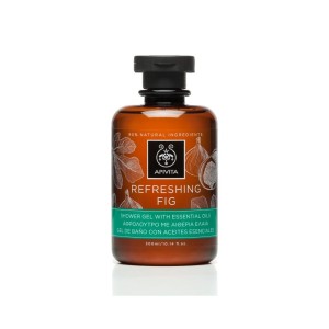 Apivita Refreshing Fig Shower Gel Αφρόλουτρο με Αιθέρια Έλαια, 300ml