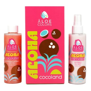 Aloe Colors Καλοκαιρινό Πακέτο με Aloha Cocoland Invisible Oil Mist 150ml & Invisible  Ξηρό Λάδι Antioxidant με Άρωμα Καρύδας,150ml