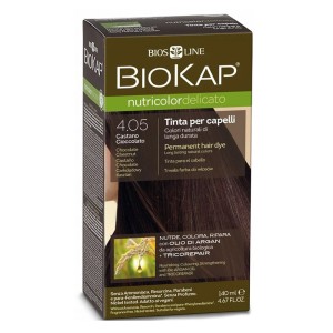 Biokap Nutricolor Delicato Βαφή Μαλλιών No 4.05 Καστανό Σοκολατί, 140ml