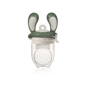 Kidsme Πιπίλα φαγητού σιλικόνης Γκρι- Large 6+ Μηνών KID-0082, 1τμχ