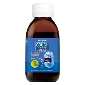 Frezyderm Cough Syrup Kids Σιρόπι για το Βήχα για Παιδιά με Γεύση Φράουλα & Μέλι, 182gr
