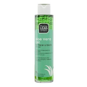 PharmaLead Aloe Vera Gel Με Αλόη, Εκχύλισμα Αγγουριού, Πανθενόλη και Αλλαντοΐνη, 100ml