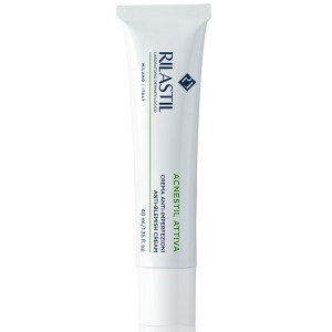 Rilastil Acnestil Attiva Anti-Blemish Cream Eνυδατική Kρέμα Προσώπου για Μικτή Λιπαρή με Τάση Ακμής Επιδερμίδα, 40ml