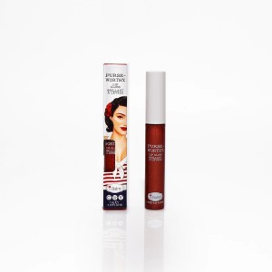 The Balm Purseworthy Lipgloss με Λαμπερό Φινίρισμα Saddle, 7ml