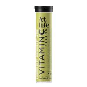 AtLife Συμπλήρωμα Διατροφής Vitamin C 1000mg, 20 Αναβράζοντα δισκία 