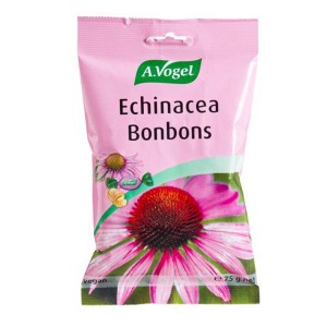 A. Vogel Echinacea Bonbons Γεμιστές Καραμέλες με Φρέσκια Εχινάκια & Βιταμίνη C για τον Πονόλαιμο & Ενίσχυση Ανοσοποιητικού, 75gr