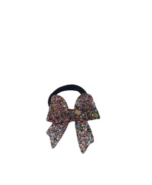 Ro Accessories Παιδικό Λάστιχο Μαλλιών Φιόγκος Γκλίτερ 160071, 1τμχ